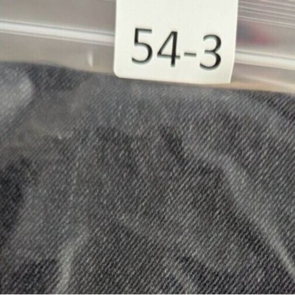 Abercrombie & Fitch Women Jeans 26x29 The 90s Straight Ultra High Rise Split Hem - Picture 13 of 13